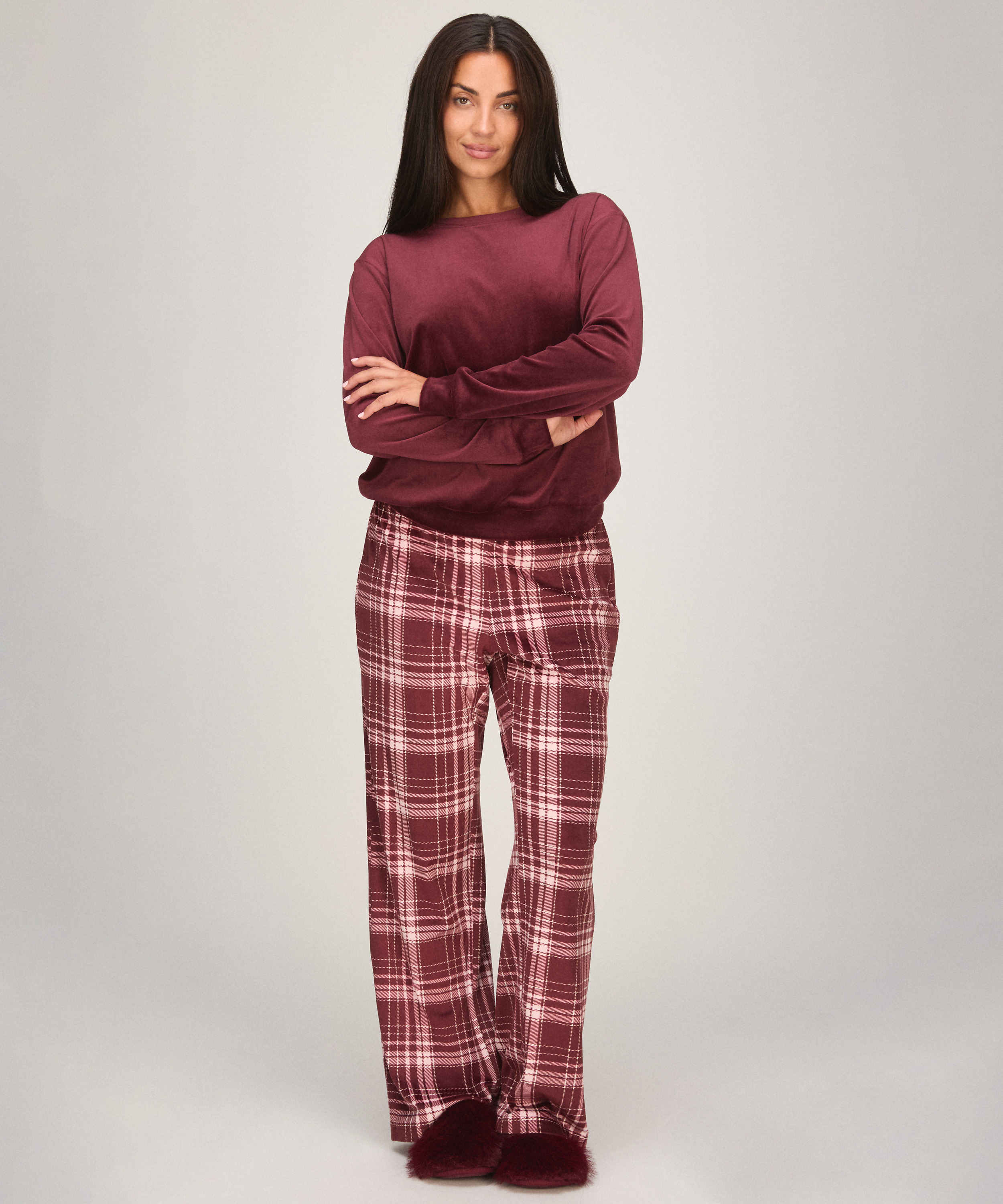 Slippers Isabella, Red, main