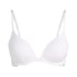 Angie Padded Underwired Push-Up Bra, White