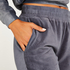 Velour rib jogging bottoms, Blue