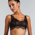 Ruby Bralette, Black