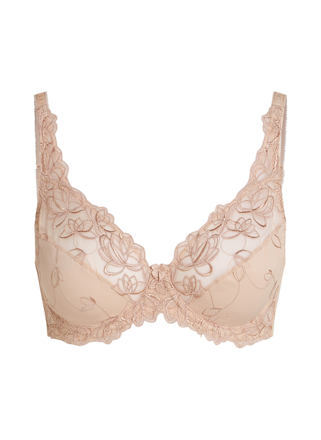 Diva Non-Padded Underwired Bra, Beige