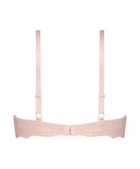 Marine Padded Push-Up Underwired Bra, Pink
