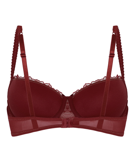 Chloe Padded Underwired Bra, Red