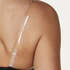 Transparent Bra Straps A to D cups, White
