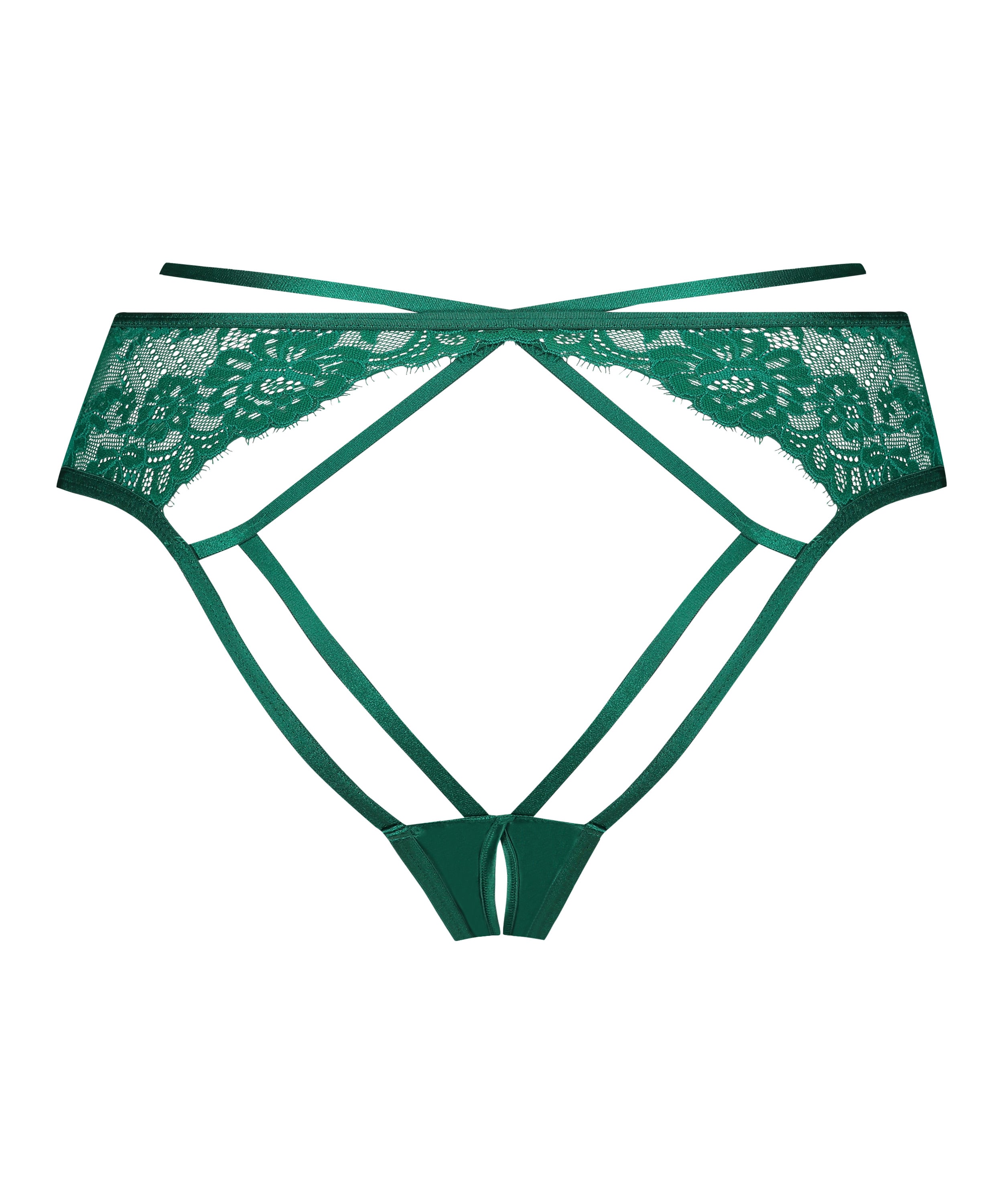 Iggy Open Crotch Brazilian, Green, main