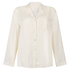 Satin Pinstripe Jacket, White