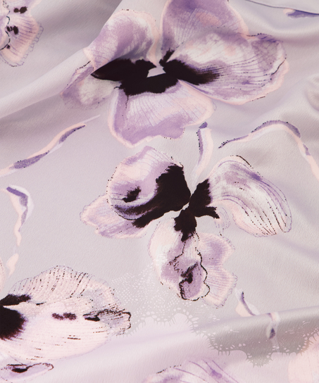 Satin Kimono, Purple