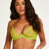 Isabelle Non-Padded Underwired Bra, Green