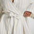 Robe Linen, White