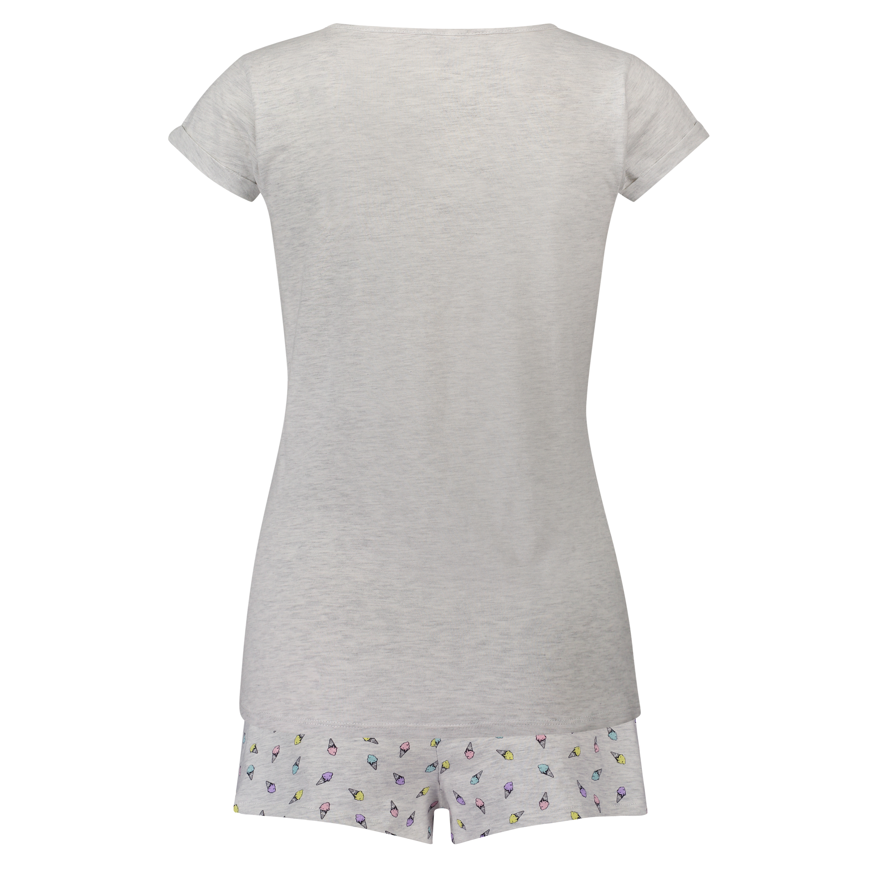 Pajama Set, Gray, main