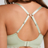 Andrea Padded Non-Wired Bra, Green
