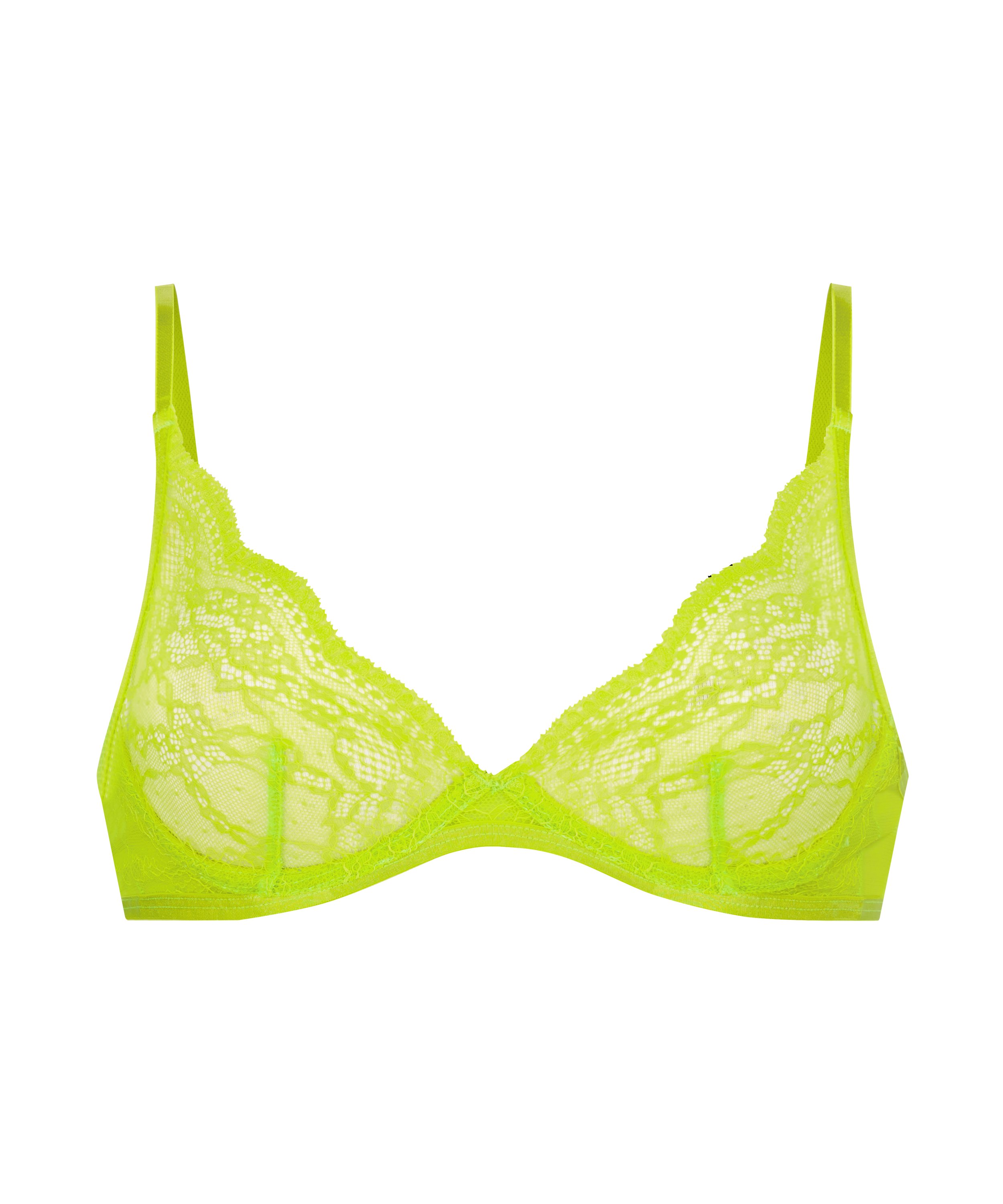 Isabelle Non-Padded Underwired Bra, Green, main