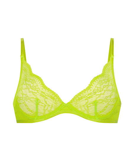 Isabelle Non-Padded Underwired Bra, Green