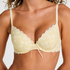 Padded Underwired Bra Gaia, Yellow