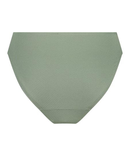 Scallop Rio Bikini Bottoms, Green