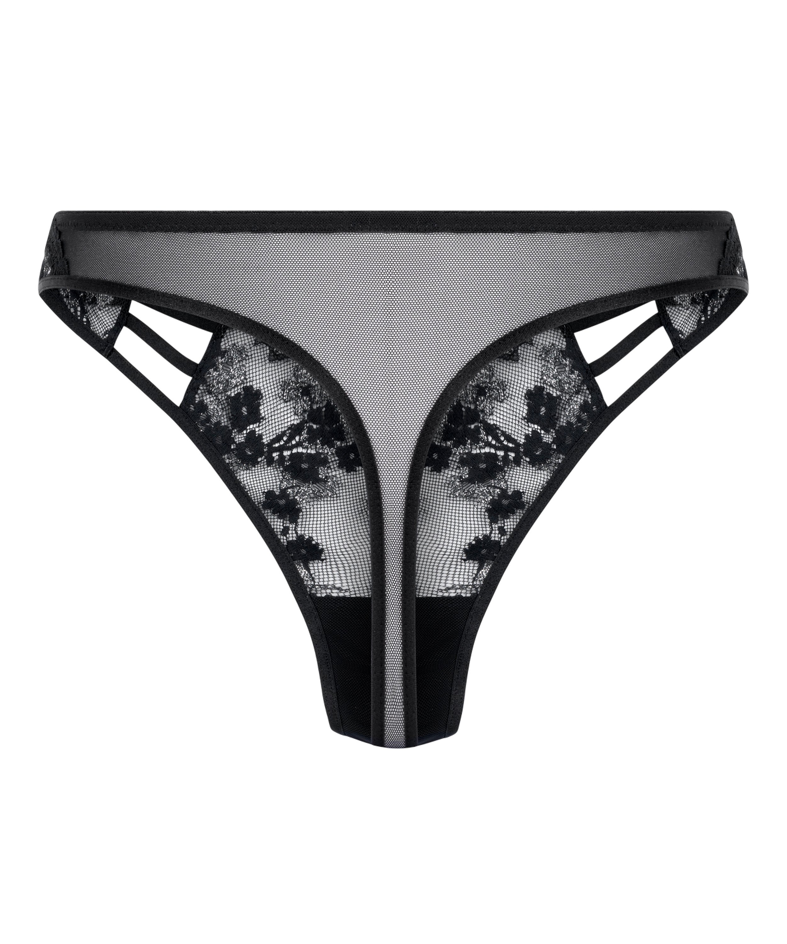 Bree Thong, Black, main