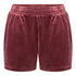Velvet Pocket shorts, Red