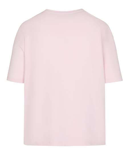 T-shirt with Print, Pink