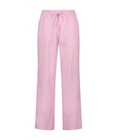 Cotton Pyjama Pants, Pink