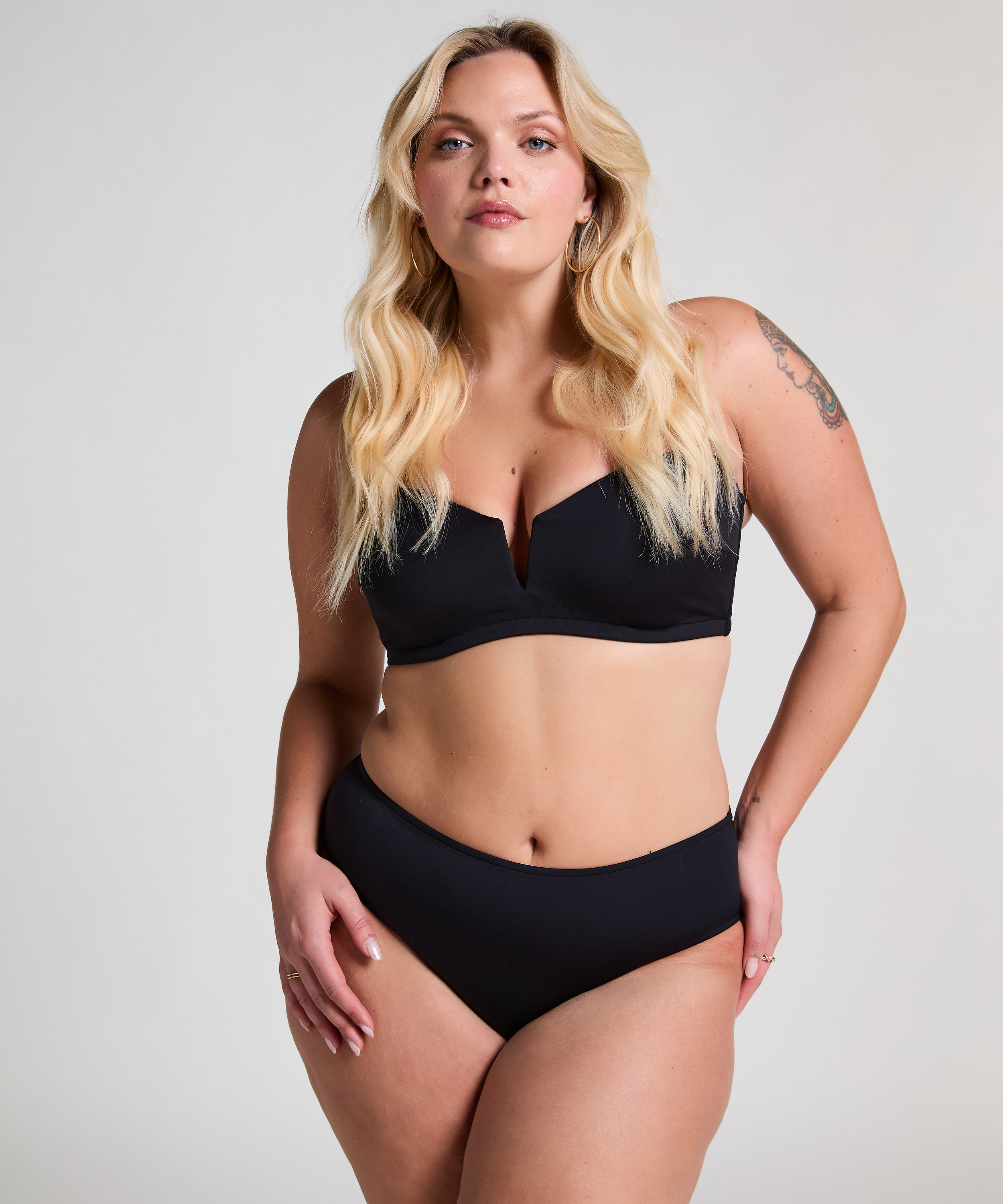 Neoprene Rio Bikinibottom, Black, main