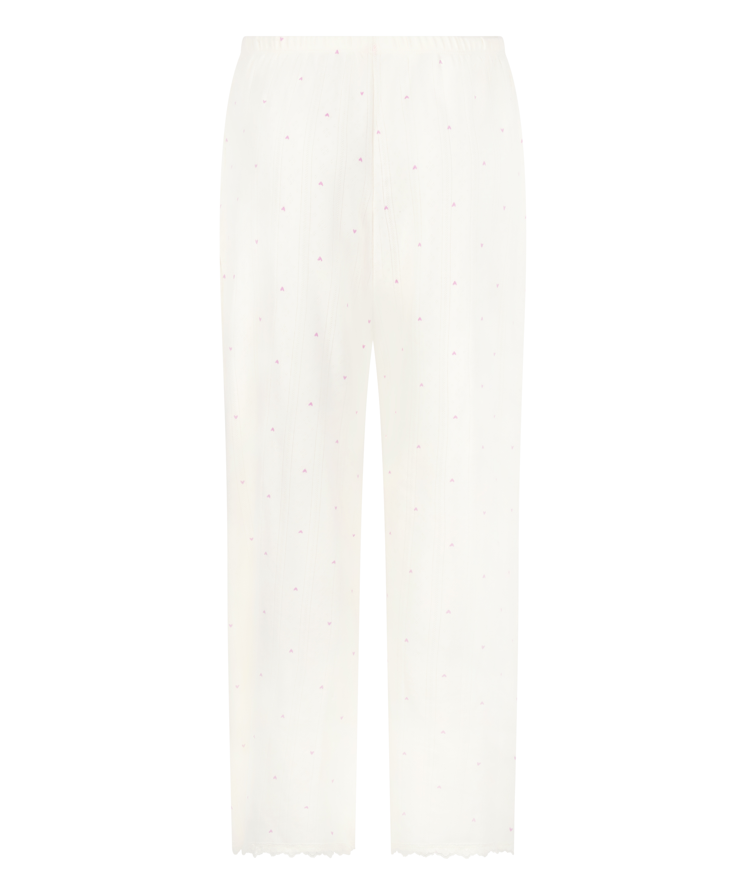 Pointelle Pant, White, main
