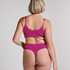 Dianne High Leg Thong, Pink