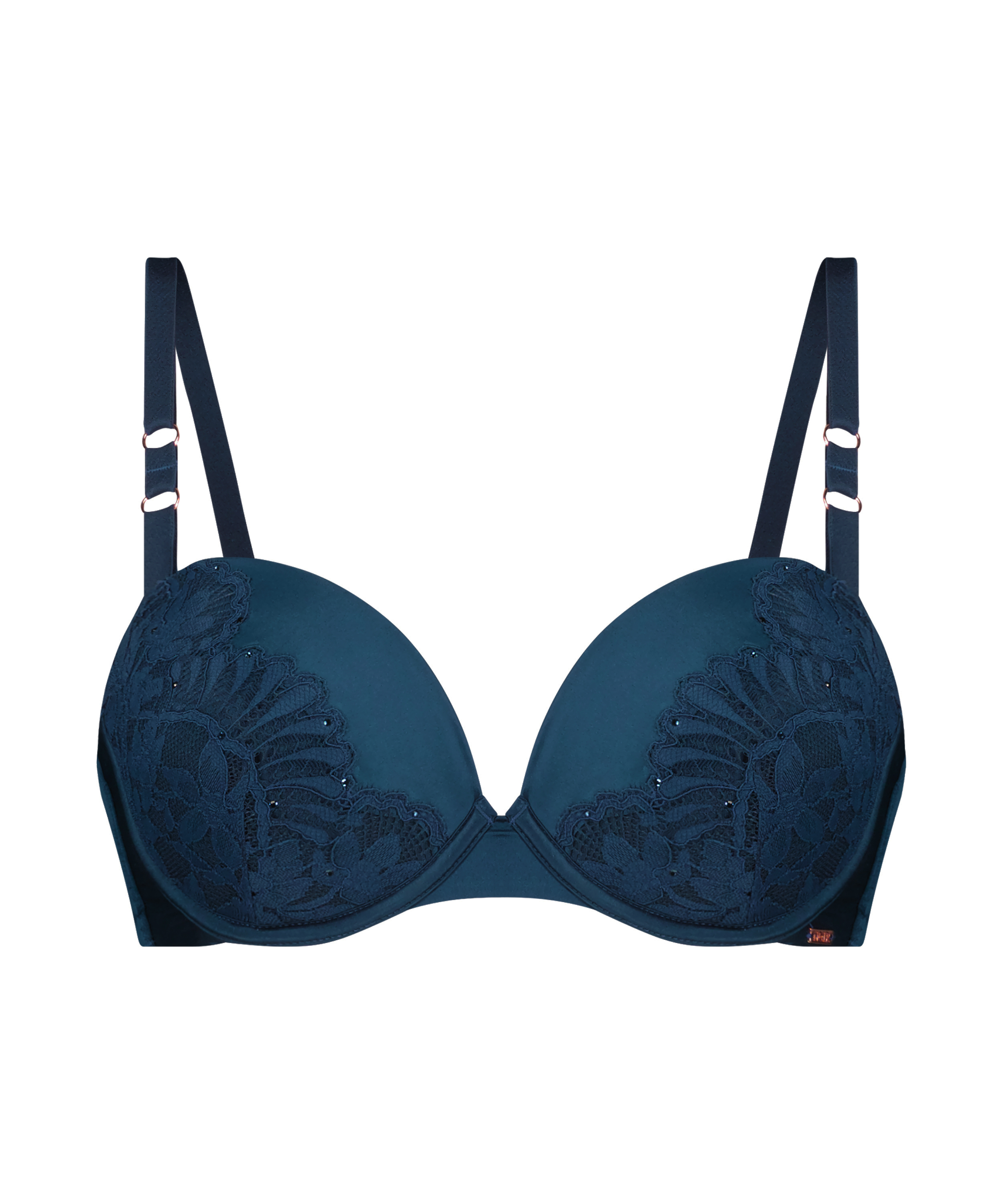 Josien Padded Underwired Bra, Blue, main