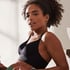 HKMX Sports bra The All Star Level 2, Black