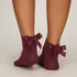 Socks Bow Modal, Red