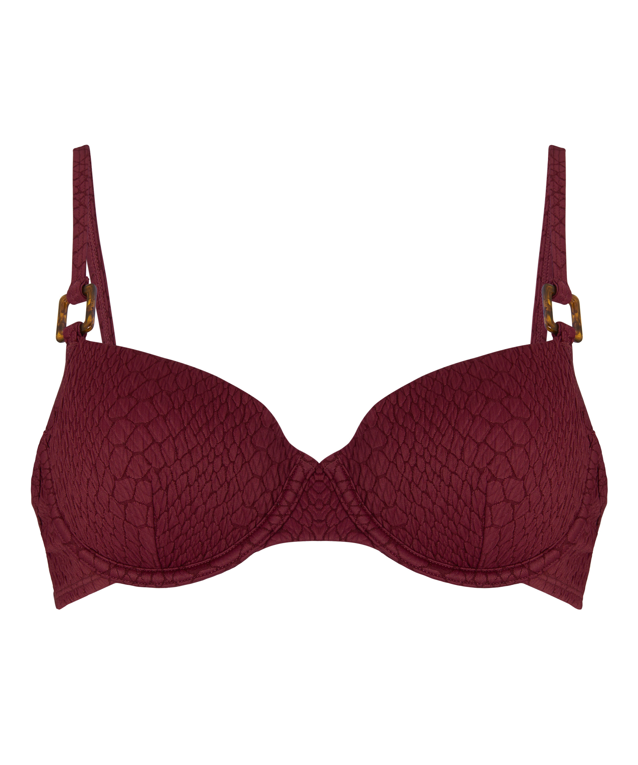 Padded Underwired Bikini Top Aruba, Purple