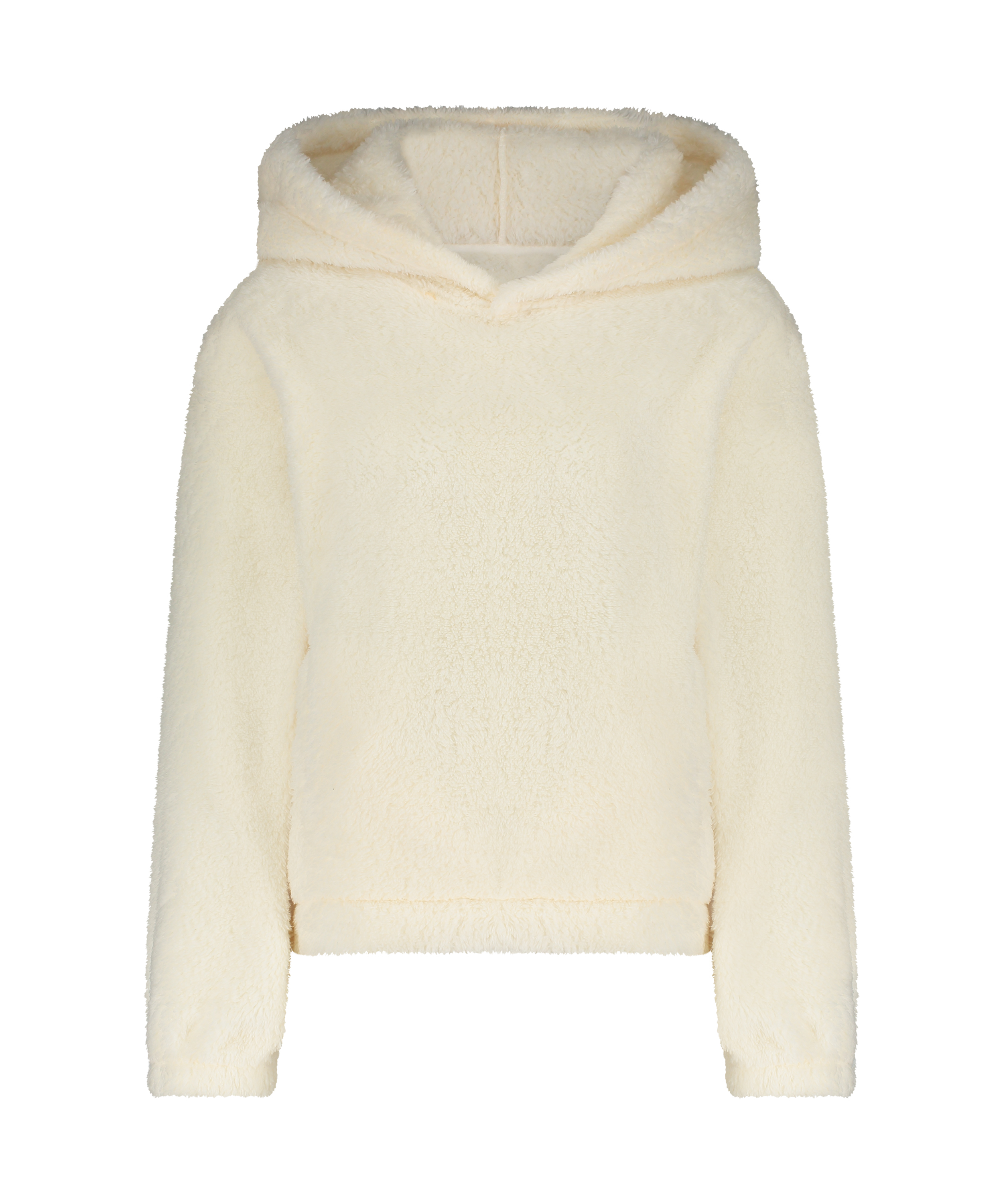 Snuggle Hoodie Fleece, White, main