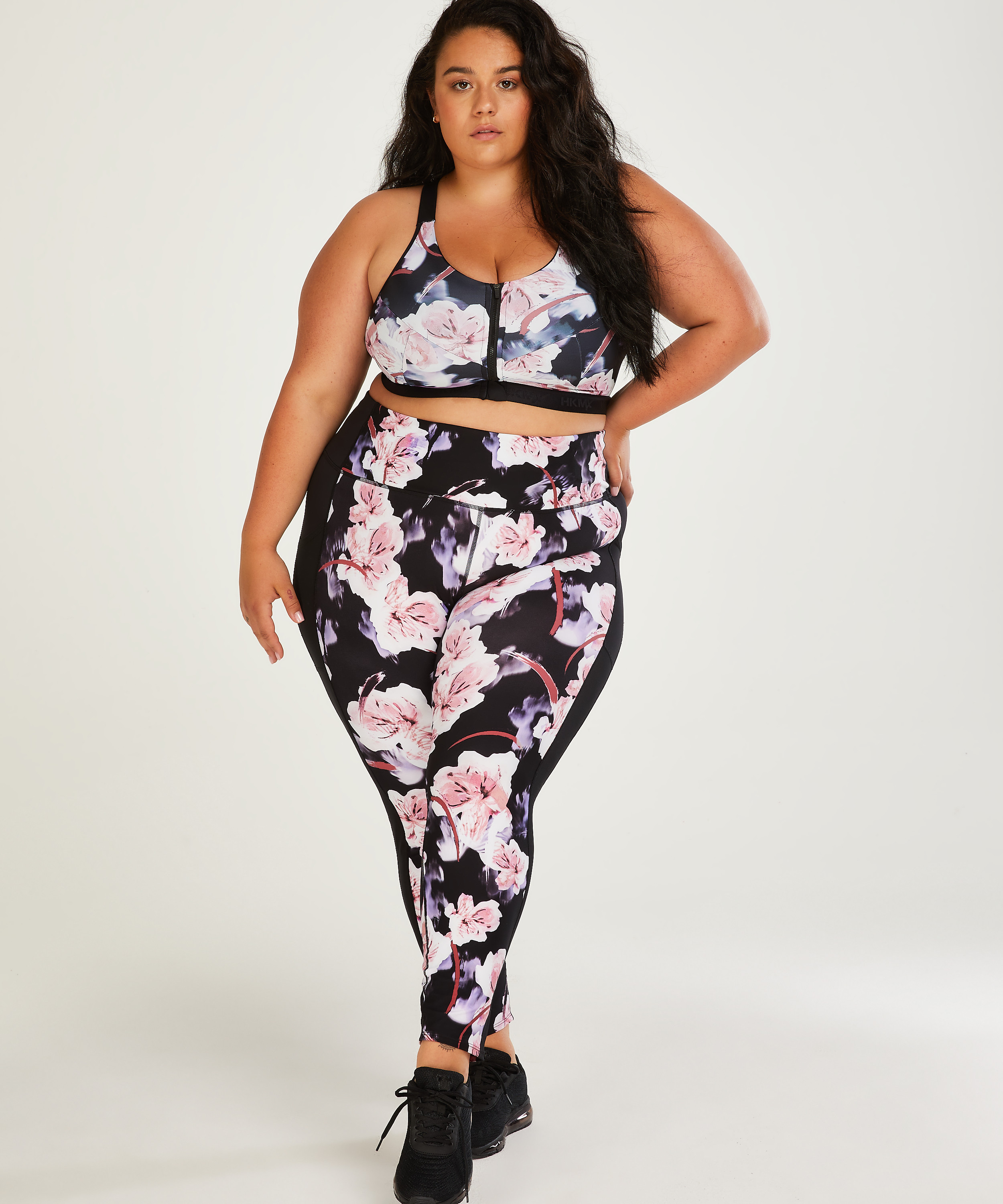 HKMX Sports bra The Pro Level 3, Black, main