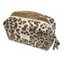 Make-Up Bag Big Leopard, Beige