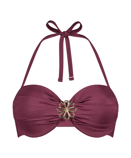 Yucatan Bikini Top, Red