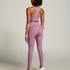 HKMX High waisted seamless sport legging, Purple