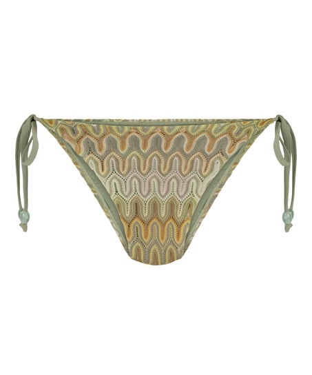 Cali Highleg Bikini Bottom, Green