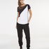 HKMX Branded Boyfriend Jogging Pants, Black