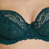 Isadora Non-Padded Underwired Bra, Green