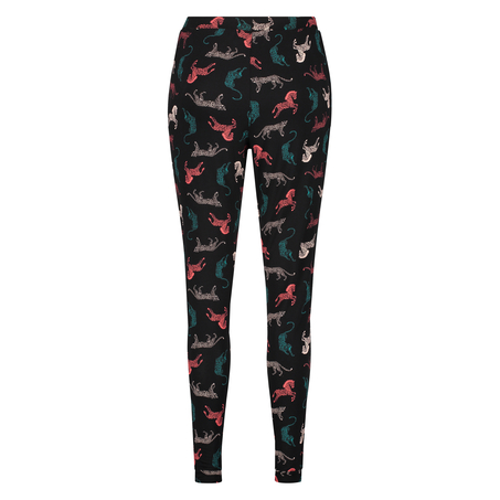 Jersey pyjama pants, Black