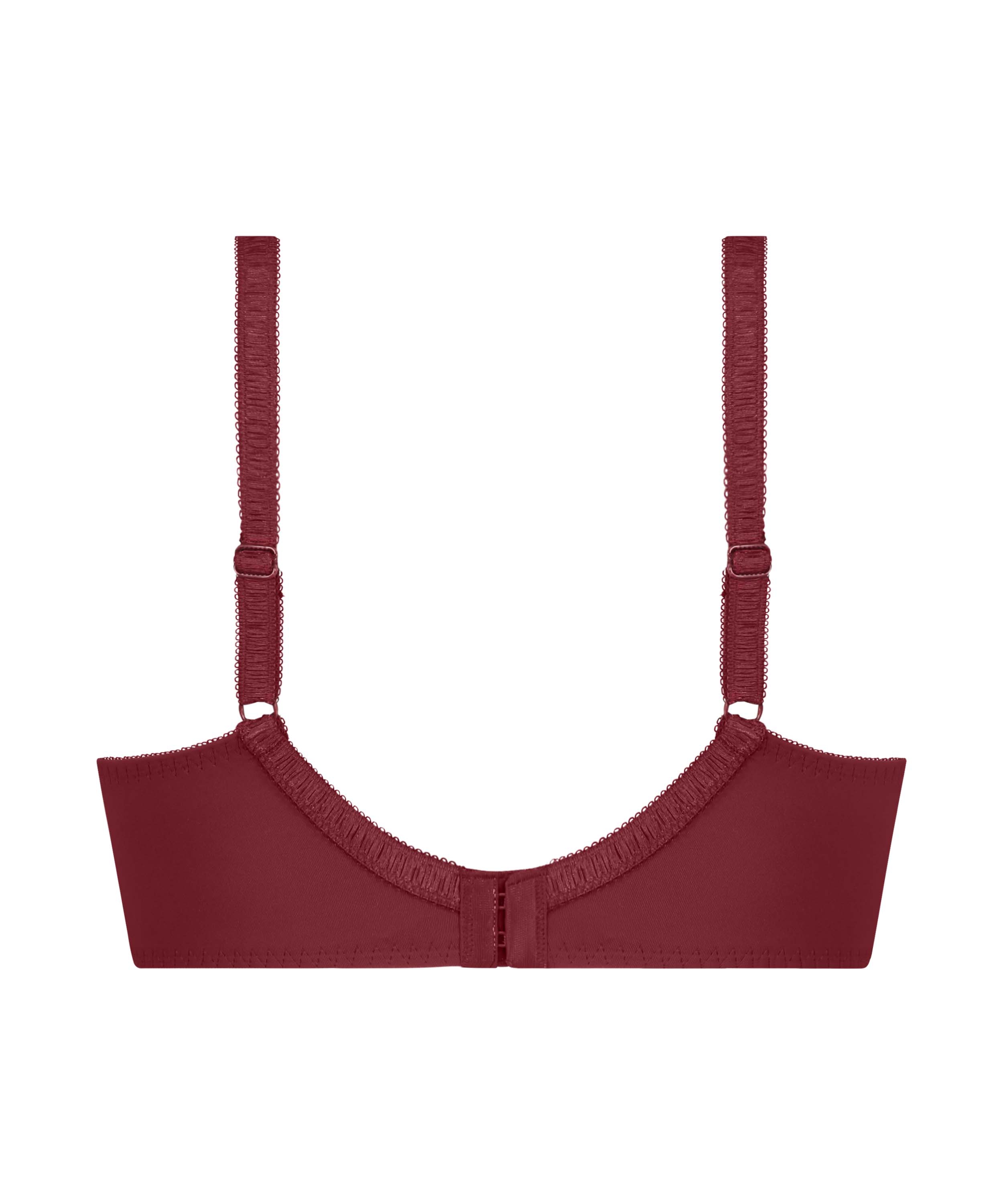 Diva Non-Padded Underwired Bra, Red, main