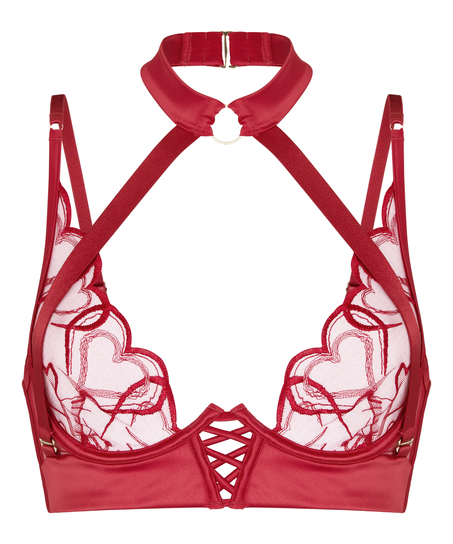 Olivia Non-Padded Underwired Bra, Red