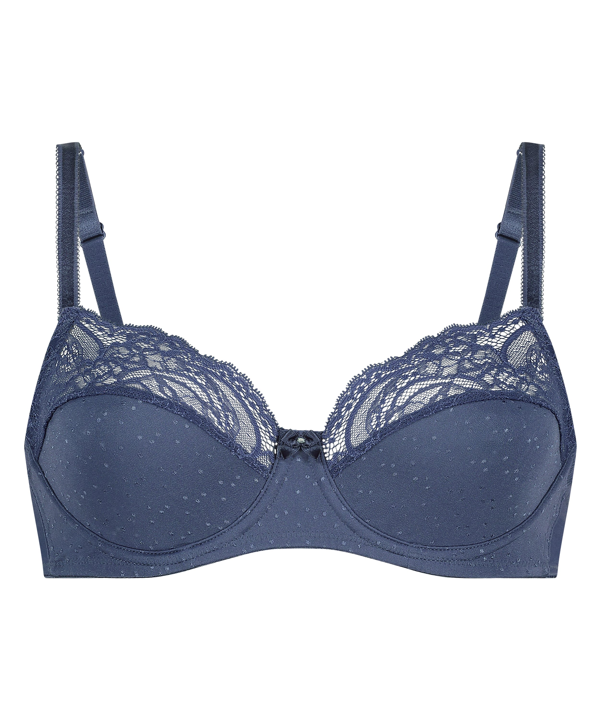 Sophie Non-Padded Underwired Bra, Blue, main