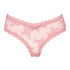 V-shaped Brazilian knickers mesh, Pink