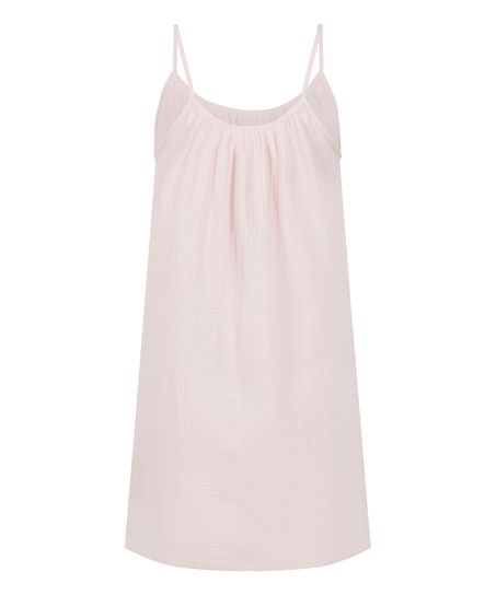 Muslin Slipdress, Pink