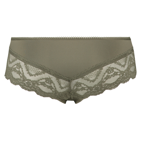 Lacey Microfibre Brazilian, Green