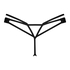 Seductress Thong, Black