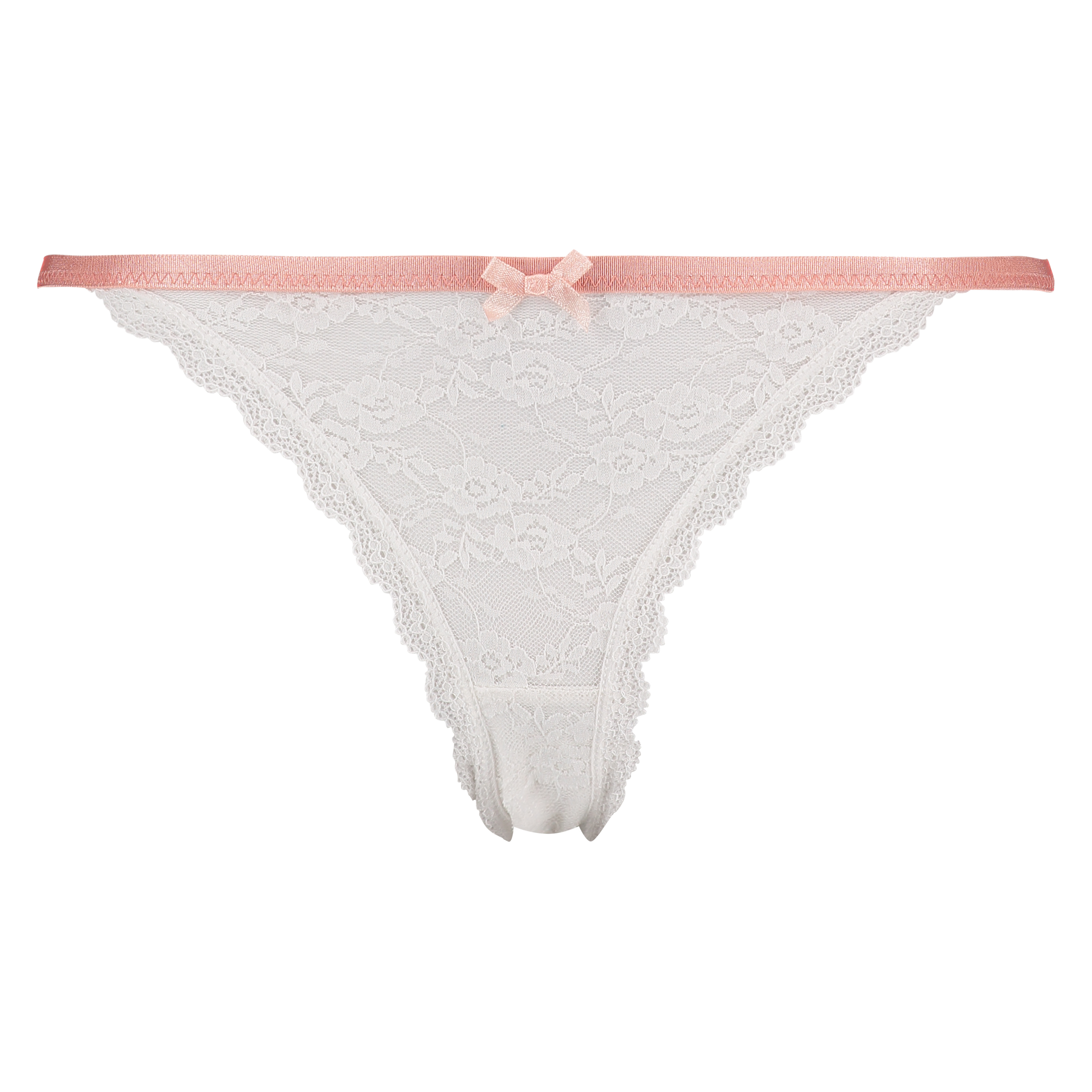 Thong lace, White, main