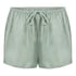 Ayla Satin Shorts, Green