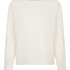 Pyjama Top Loose Pointelle, White