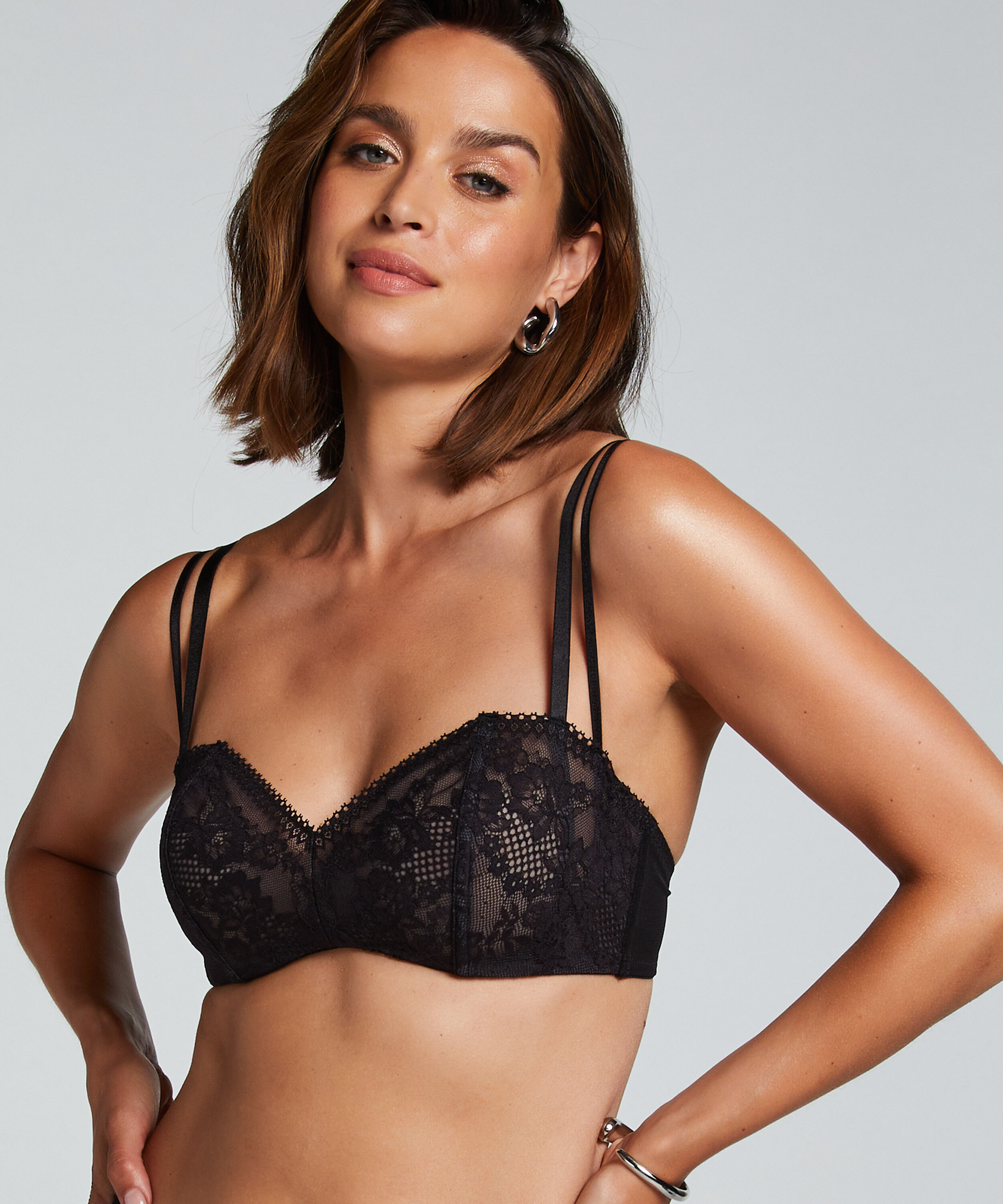 Vera Non-Padded Underwired Bra, Black